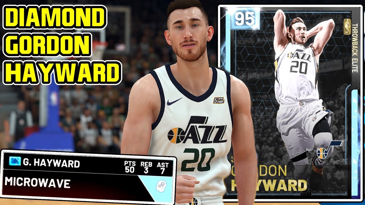 NBA 2K24  2KDB Diamond Gordon Hayward (94) Complete Stats