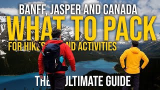 Banff National Park Packing Guide for First Timers (Plus this packing mistake to avoid)