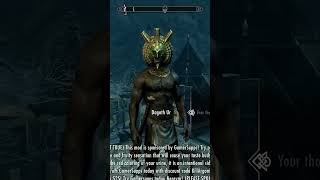 У Дагот Ура появился новый спонсор! #skyrim #skyrimmods #shorts #shortvideo