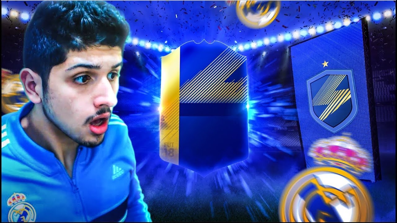 fifa ultimate team 18 MITEI DEMAIS EU TIREI UM TOTS DO REAL MADRID FIFA 18 PACK OPENING