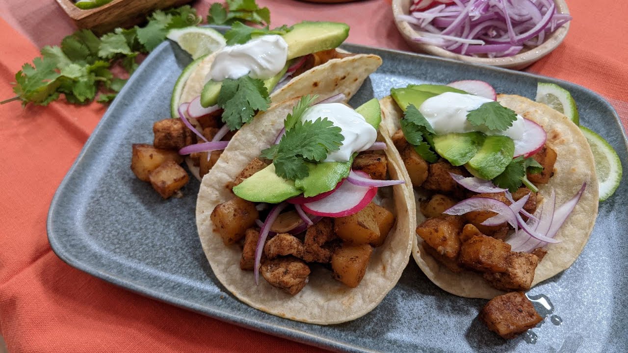 How To Make Ancho-Spiced Pork and Potato Tacos | Milk Street