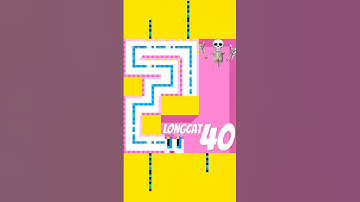 No Mistakes Allowed! Longcat 40 Level 13 - Fancade Games