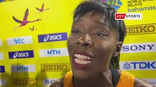 Bahamas 2024: Côte d’Ivoire’s Ta Lou and Ahoure reflect on 3rd place finish in Heat 3