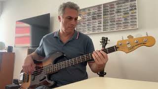 Do you love me/Mother popcorn - Blues Brothers bass cover