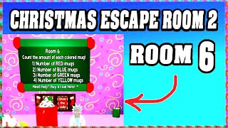 ROOM 6 in CHRISTMAS ESCAPE ROOM 2 Walkthrough [English]