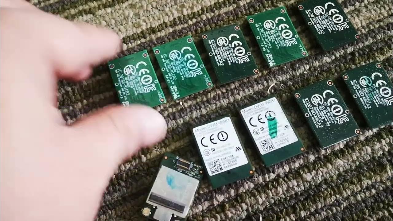 WiFi Card PCB Board For Wii U IC 2878DMICA2 MIC A2 DWMW081 Gamepad