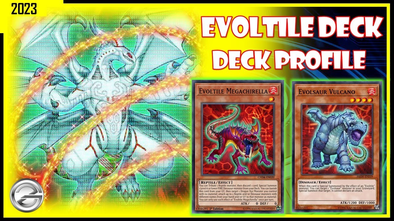 Yugioh Duel Links | Evoltile Deck Gameplay May 2023 - Negate Summon Monster