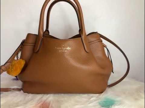 Kate Spade Bags | Kate Spade Leila Medium Triple Compartment Satchel | Color: Brown/Gold | Size: Medium | Orchidboutique1's Closet