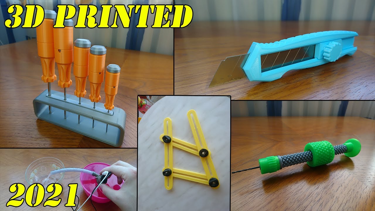10 Useful 3D Printed Tools 2021