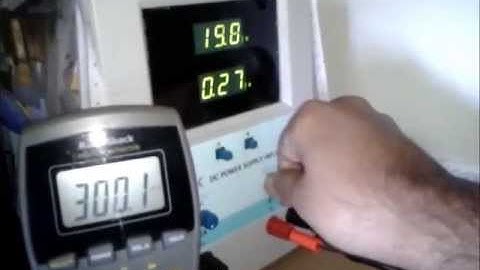 Dummy Electrical Load for power supply/ battery testing
