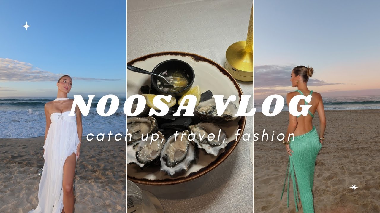 NOOSA VLOG 🧜🏽‍♀️🪼🪸