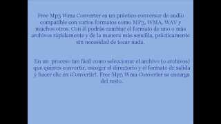 TUTORIAL FREE MP3 WMA CONVERTER V2 2