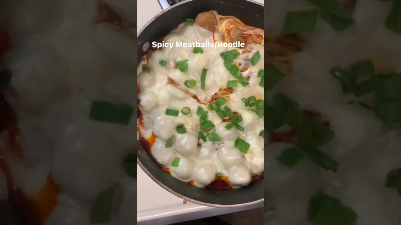 First Time cooking :OX BALLS SPAGHETTI 