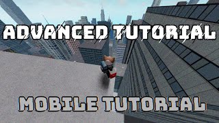 How to do the ADVANCED TUTORIAL on MOBILE / Roblox Parkour Mobile