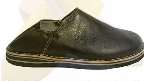 babouche marocaine cuir
