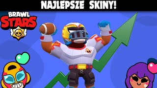 NAJLEPSZE SKINY z KAŻDEJ RZADKOŚCI w BRAWL STARS⭐