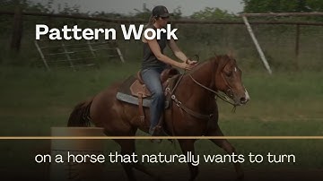 Pattern Work on a Horse that Naturally WANTS to Turn with Ceri Ward on Between The Reins