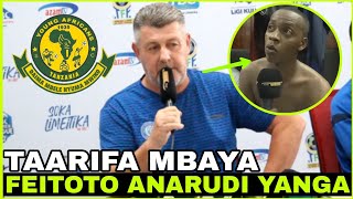 🔴#Live: KOCHA AZAM FC AFUNGUKA MAZITO 'FEITOTO ANARUDI YANGA'/ AMEOMBA KUONDOKA LEO/ ANAFURAHA......