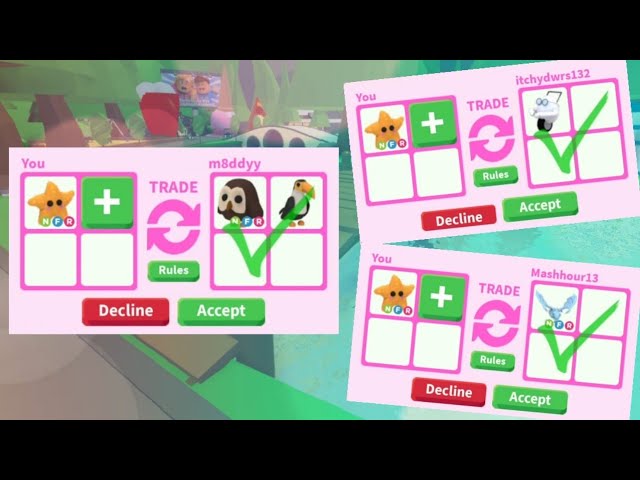 Roblox Adopt Me Trading Values - What is Starfish Worth