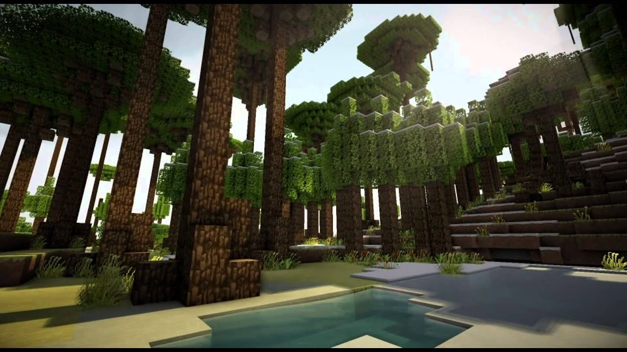 Minecraft - beautiful shaders - YouTube