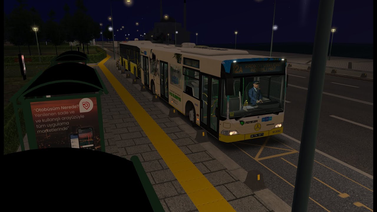 OMSI2 || Beykoz V3.1 || 12A Üsküdar - Kadıköy 23.45 Seferi