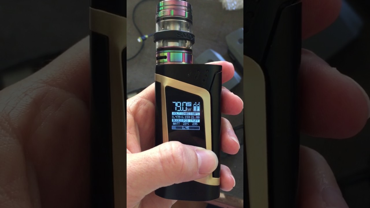 Smok Alien Problem With Coil Reading High Ohms - YouTube