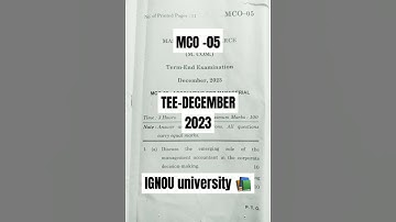 Accounting for Managerial Decisions #Mco05 #MCOM #ignou #pgpreparation #TeeExam #1styear #allsubject