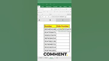Show only last 4 digit number in ms excel | Excel Magic Tip and Trick |  #shorts