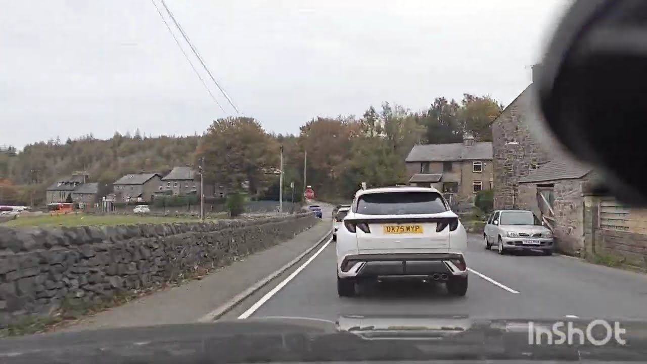 Cheadle to Ashbourne via the Cat and Fiddle sped up, Oct 16th 2025