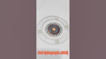 Beautiful Satisfying Spirograph ASMR #asmr #spirograph #asmrsounds #satisfying #art