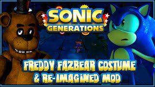 Sonic Generations PC - (1080p 60FPS) Freddy Fazbear Costume & Re-Imagined Stages