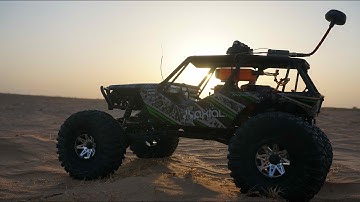 Axial Wraith FPV Off Road Driving and Dune Bashing