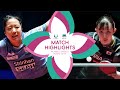 Shin yubin vs hina hayata  ws r16  ittf mens and womens world cup macao 2024