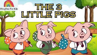 Three Little Pigs Story | Fairytale read aloud in English