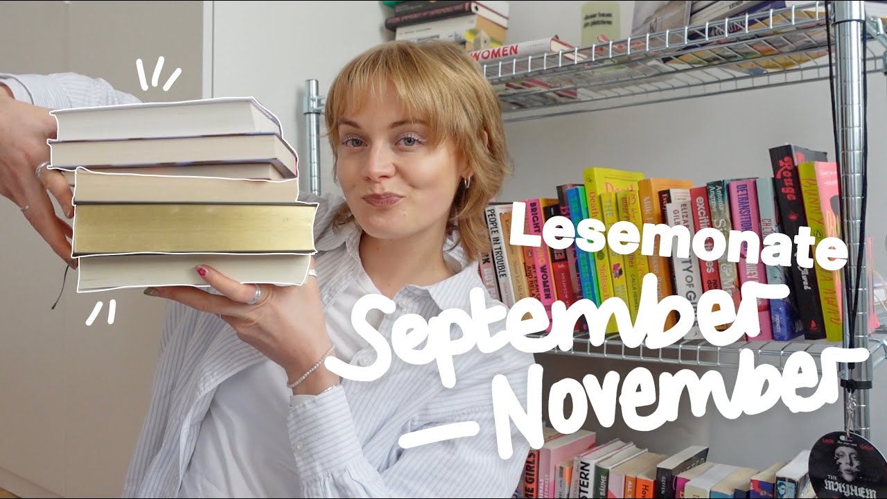 reading diaries 📖 lesemonate september – november 🤍 enttäuschungen & highlights