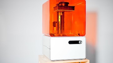3D Printing with Form1 by Formlabs - SLA TIMELAPSE
