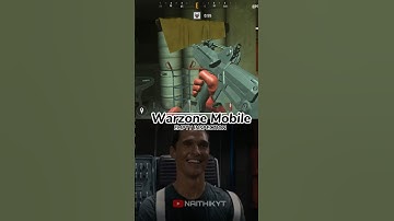 Empty Weapon Inspection In COD Mobile Vs Warzone Mobile 🥶 #codwzm #wzm #shorts #codm #warzonemobile