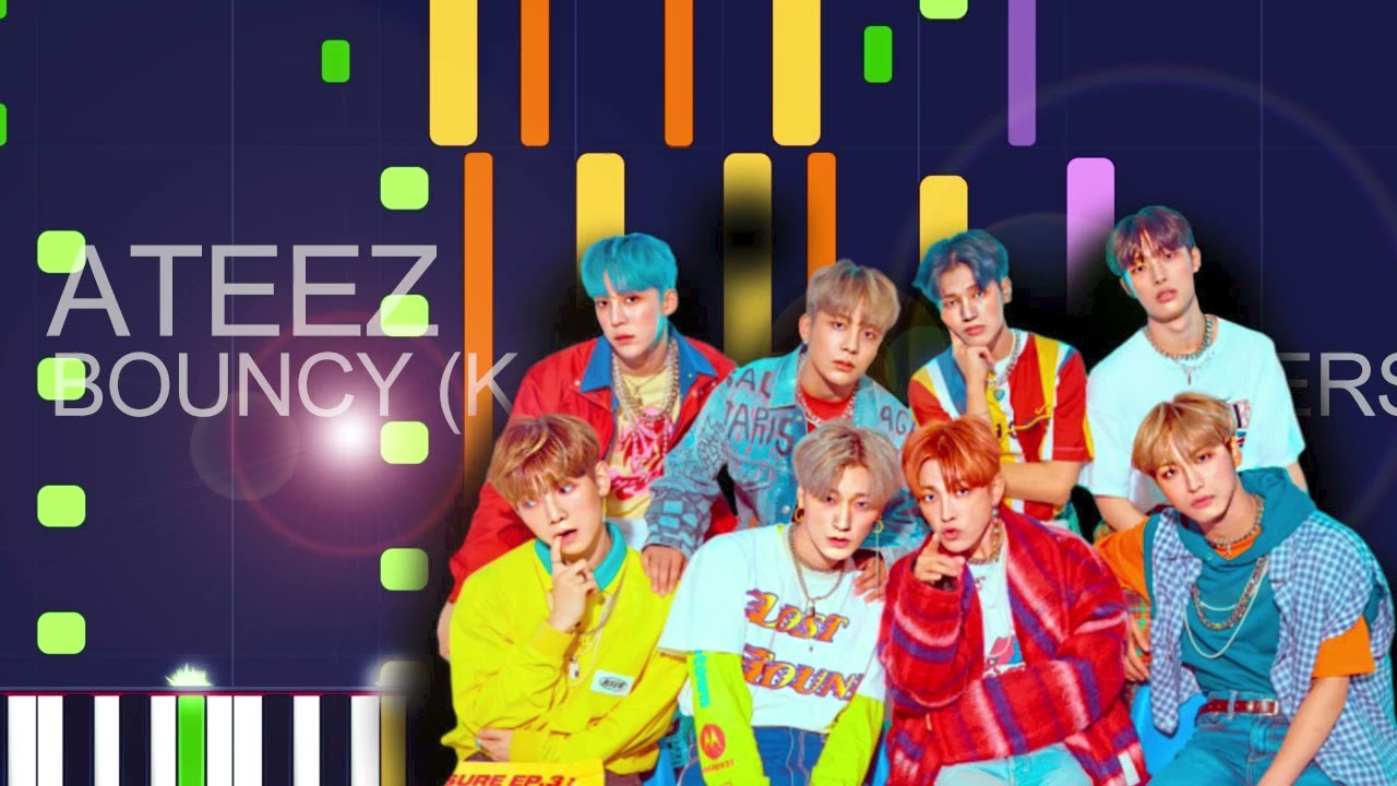 ATEEZ - BOUNCY (K-HOT CHILLI PEPPERS) (PRO MIDI FILE REMAKE) - "in the style of"