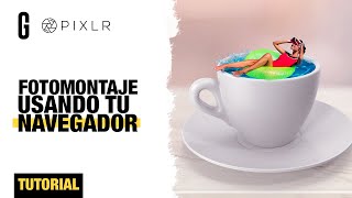 PIXLR Tutorial |  Fotomontaje Usando solo tu Navegador | Photo Manipulation using your Browser screenshot 5
