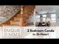 *SOLD* Stunning 2 storey divided condo in Montreal&#39;s Sud-Ouest borough, by Groupe Duque Simms
