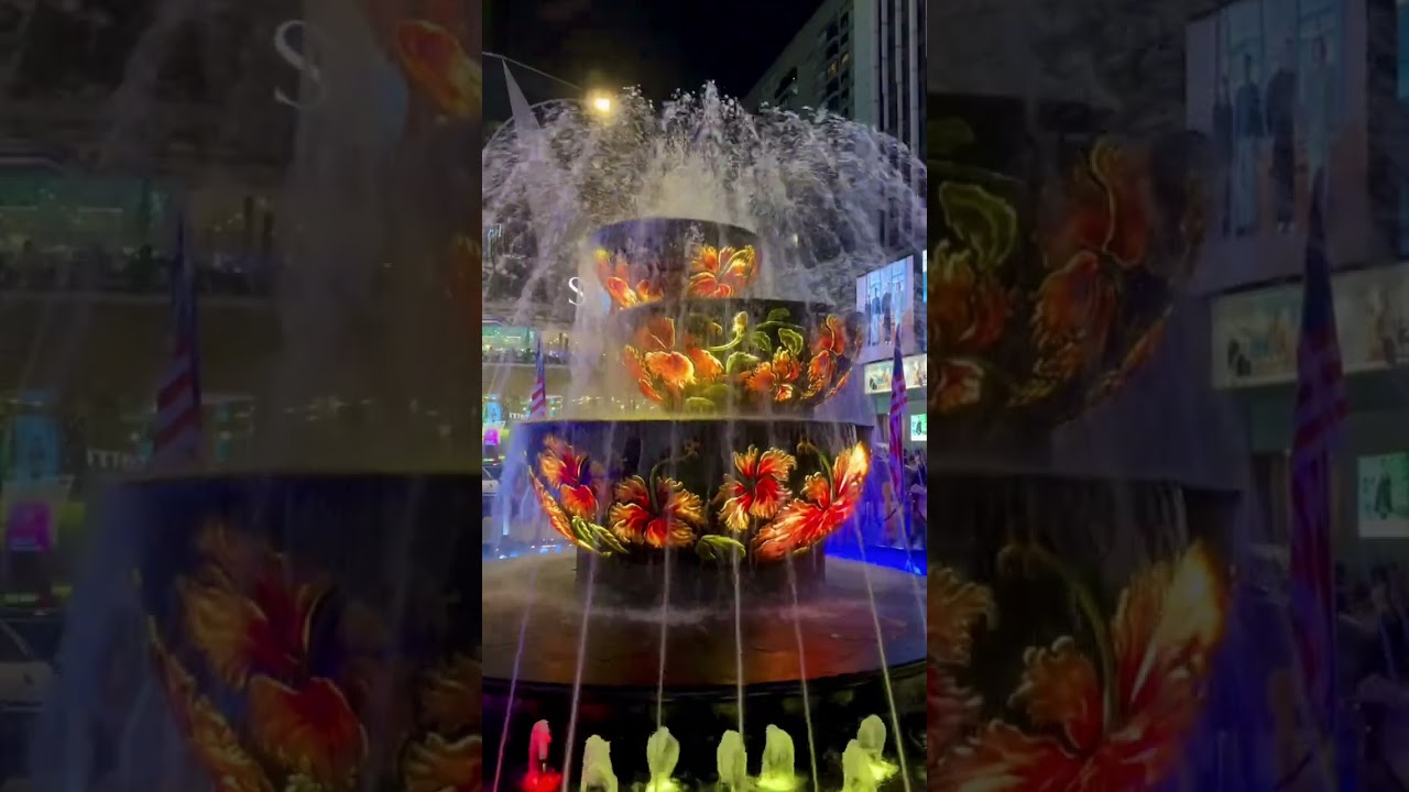 Mall Fountain - Pavillions - Kuala Lumpur