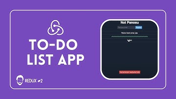 React Redux Başlangıç Seviye Proje | To-Do List