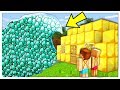 ONDA GIGANTE DI DIAMANTI CONTRO BASE DI ORO! - Minecraft ITA