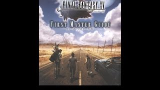 【紹介】FINAL FANTASY 15 FIRST MASTER GUIDE スクウェア・エニックス公式攻略本 Vジャンプ