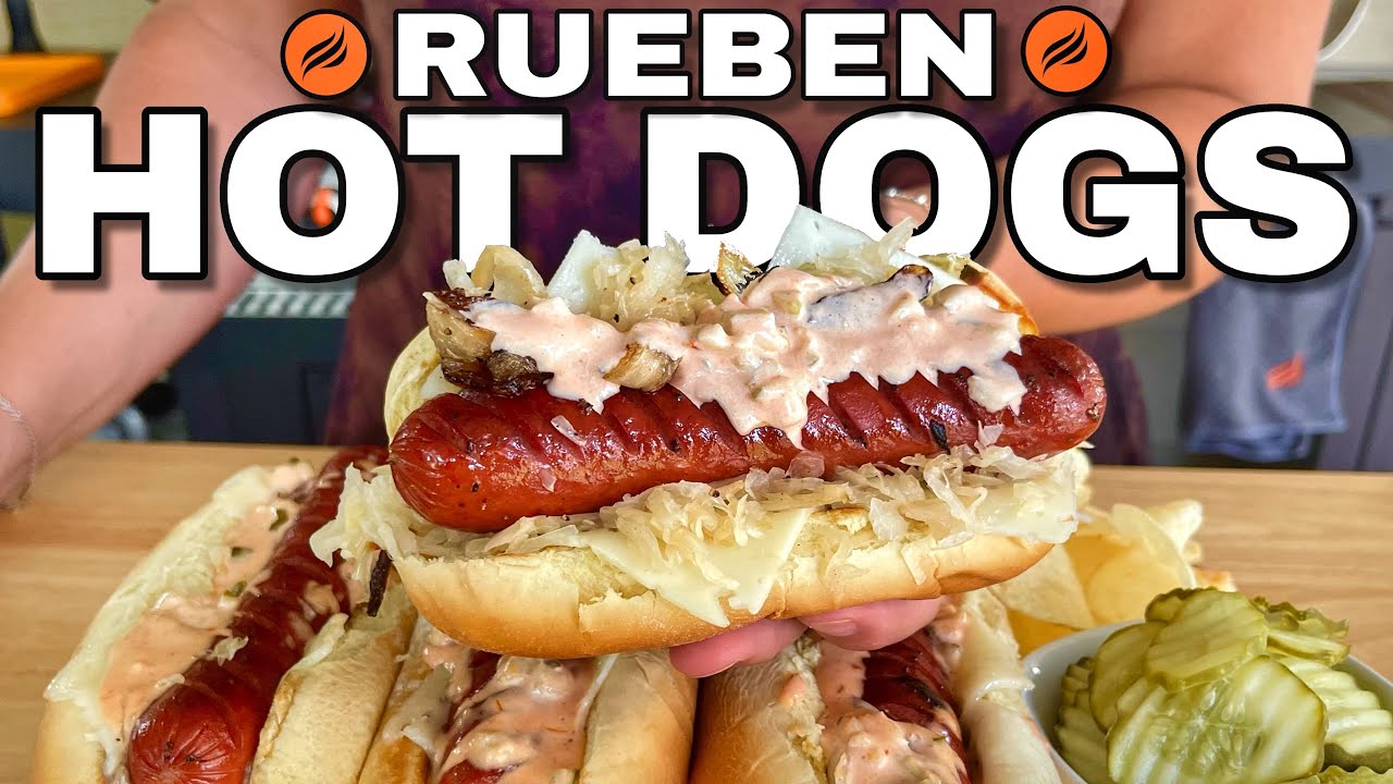Reuben Hot Dogs Blackstone Griddle YouTube