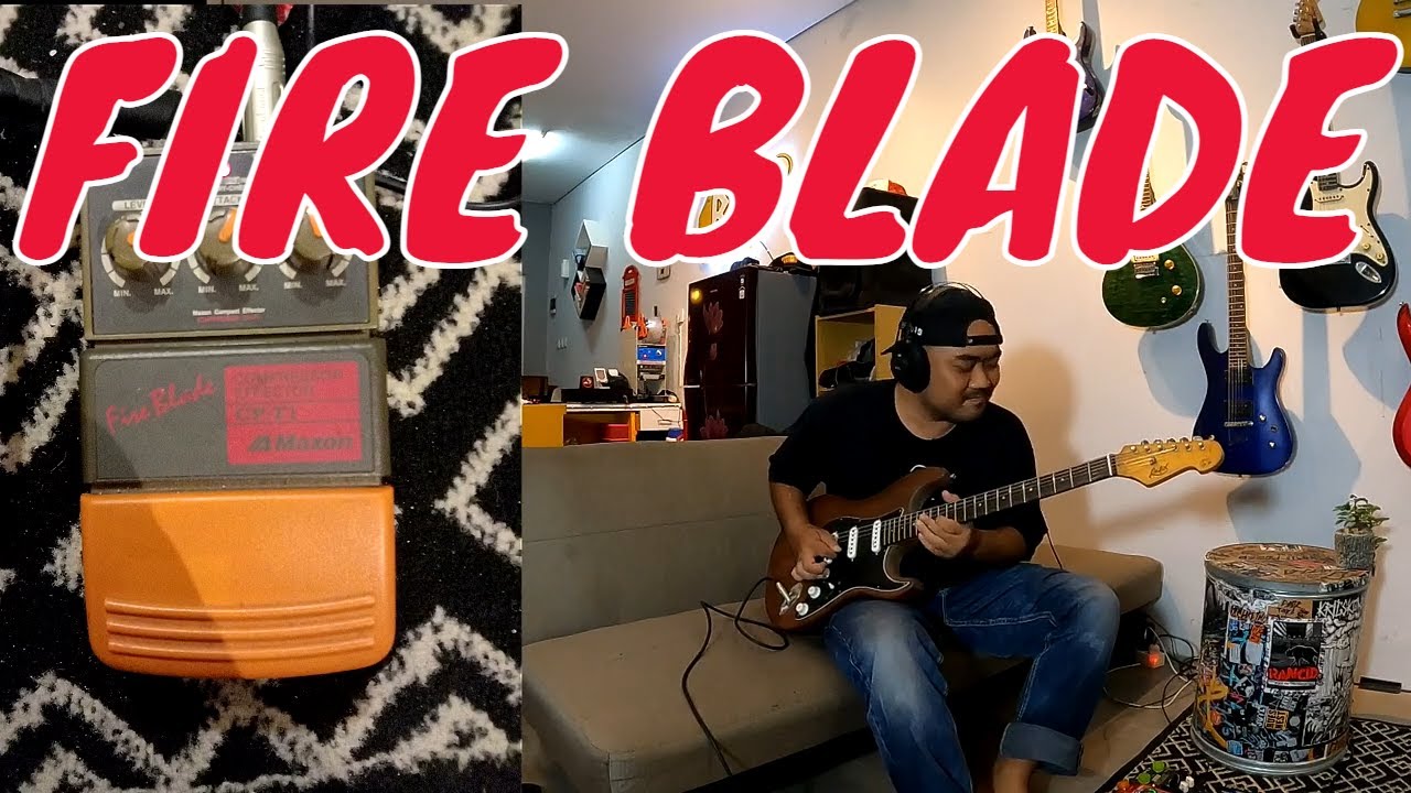 Maxon Compressor Fire Blade CP-F1 (Radix Guitars Rama Satria Stratocaster)