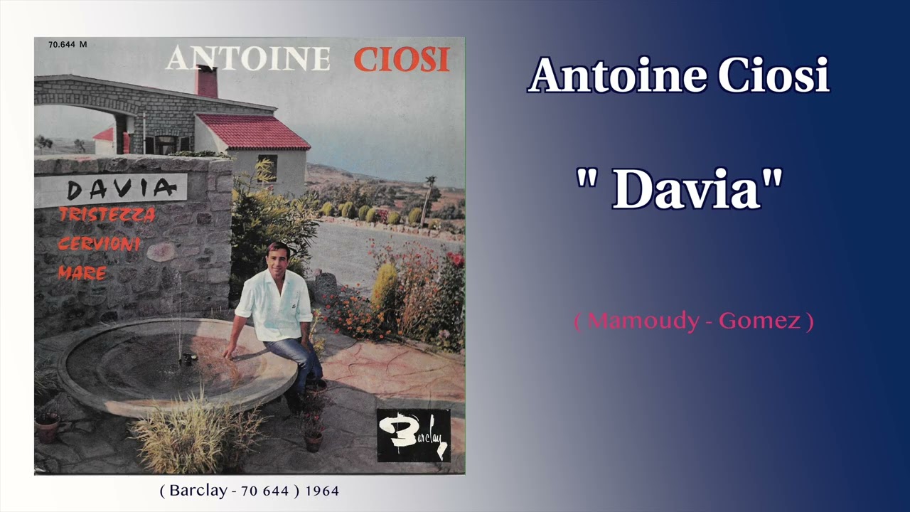 Antoine Ciosi - Davia ( 1964 )