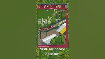 RCT Multi-Launched Coaster!