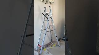 dusra Hitachi AC installation and complete gas charging #electrical 🧰🔨⚒️🛵🪛🔧🛠️🏢☎️9718935789