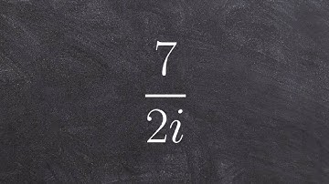Tutorial - Dividing complex numbers ex 16, 7/2i